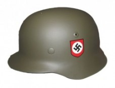 ナチスドイツ軍　武装SS　M35ヘルメット　レプリカ