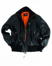 BWドイツ軍服、空軍革ジャン、ブラック、新品