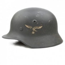 ナチスドイツ空軍　M40ヘルメット　実物　極上品