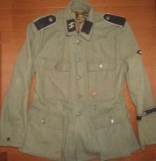 ナチスドイツ軍　武装SSゲルマニア軍服　実物