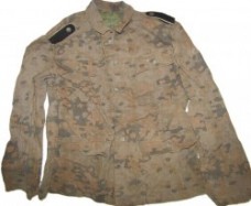 ナチスドイツ軍　武装SSオークA迷彩ジャケット　実物