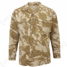 イギリス軍デザートDPMカモ、シャツ、中古良品、サバゲー用品