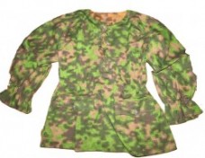 ナチスドイツ軍　武装SSバードエッジ迷彩スモック　レプリカ