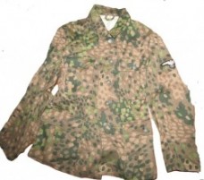 ナチスドイツ軍　武装SSドット戦闘服　カナダ製　レプリカ