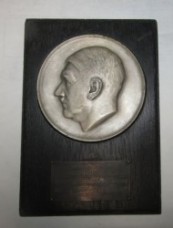 アドルフ・ヒトラー　1942年プレート　実物