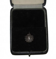 ナチスドイツ軍　柏葉章　実物　ケースレプリカ