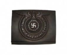 ナチスドイツ軍　武装SSバックル　実物その3