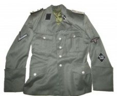 ナチスドイツ　SD軍服　レプリカ