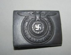 ナチスドイツ軍　武装SSバックル　実物　その2