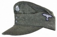 ナチスドイツ軍　武装SS　M43キャップ　アメリカ製