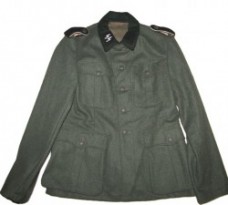 ナチスドイツ軍　武装SS　M36軍服　アメリカ製　100%ウール　新品