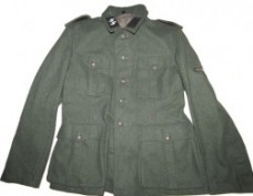 ナチスドイツ軍　武装SS　M40軍服　100%ウール製　アメリカ製新品