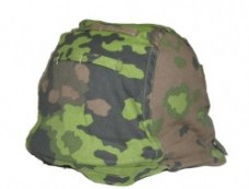 ナチスドイツ軍　武装SSオークAヘルメットカバー　レプリカ