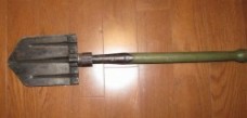 ナチスドイツ軍代用　オランダ軍折り畳みシャベル