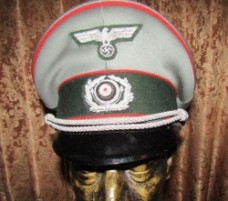 ナチスドイツ陸軍将校制帽、ミハエル・ヤンケ社製