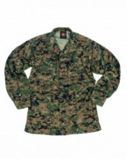 USMCマーパット、ウッドランド戦闘服上、実物、中古極上品