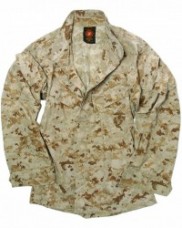 USMCマーパット、デザートカモ軍服上、実物、中古極上品