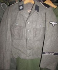 ナチスドイツ軍　武装SSM44軍服　スエーデン軍改造服
