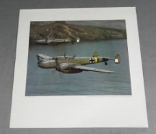 ナチスドイツ空軍Me110ポスター②