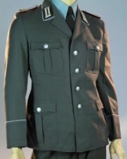 東ドイツ軍服、開襟制服上着その2