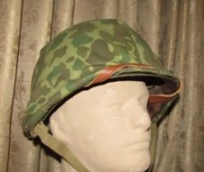 WW2 米軍USMCヘルメット　実物内帽付き
