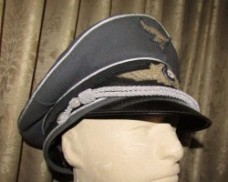 ナチスドイツ軍　空軍将校制帽　実物