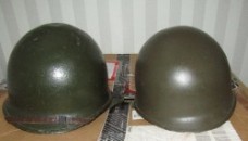 米軍M1ヘルメット　朝鮮戦争&冷戦　実物　2個セット
