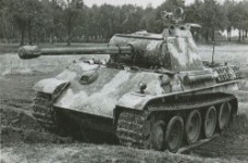 ドイツ軍のパンンサー戦車