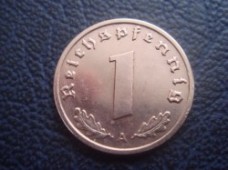 ナチスドイツ銅コイン、レプリカ