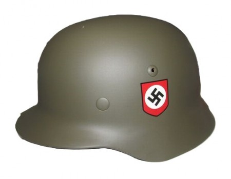 ナチスドイツ軍　武装SS　M35ヘルメット　レプリカ