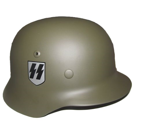 ナチスドイツ軍　武装SS　M35ヘルメット　レプリカ