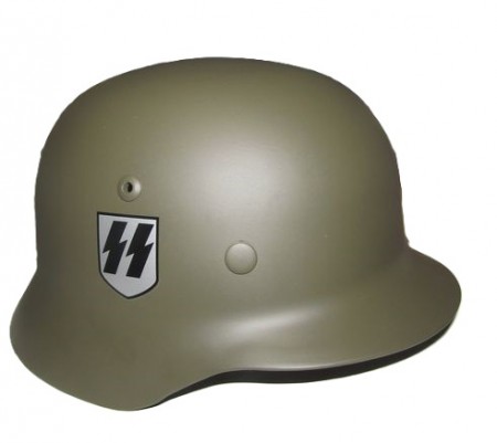ナチスドイツ軍　武装SS　M35ヘルメット　レプリカ