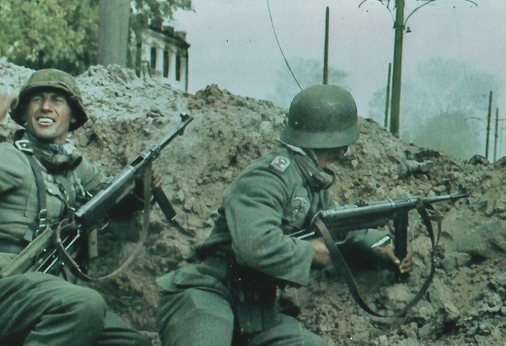 ナチスドイツ軍　スターリングラード戦　カラー写真