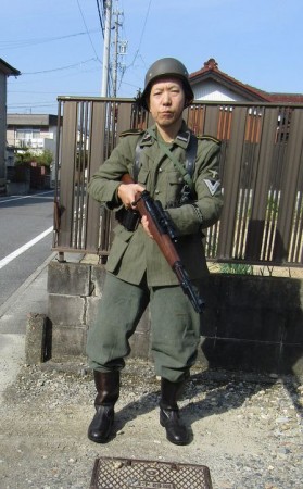 ドイツ軍服でサバゲーを!!!