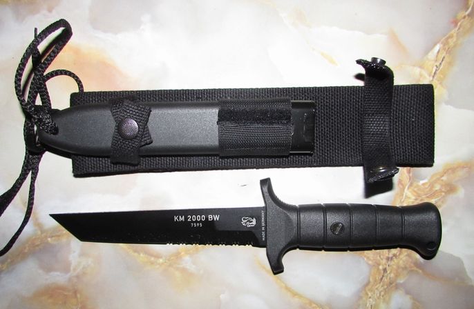BWドイツ軍 最新装備コンバットナイフ KM2000 ゾーリンゲン