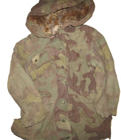 ナチスドイツ軍　武装SSイタリアンカモ　アノラック　実物　