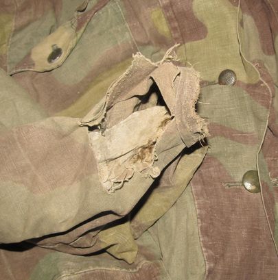 ナチスドイツ軍　武装SSイタリアンカモ　アノラック　実物　