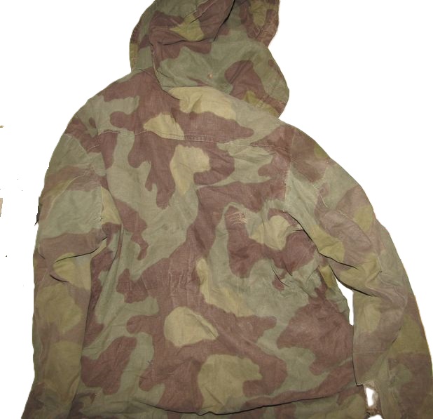 ナチスドイツ軍　武装SSイタリアンカモ　アノラック　実物　