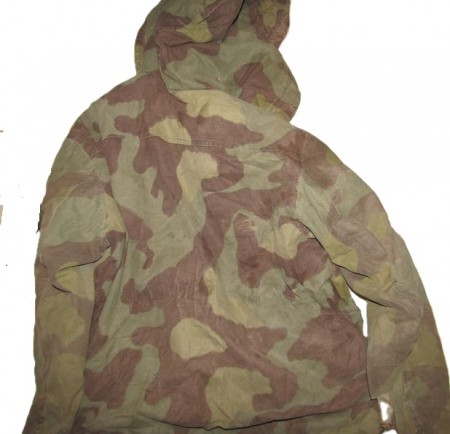 ナチスドイツ軍　武装SSイタリアンカモ　アノラック　実物　