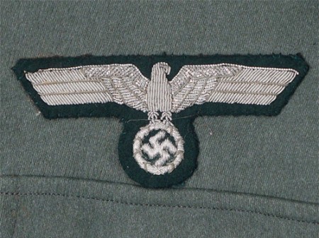 ナチスドイツ軍　将校服、リスト連隊、実物