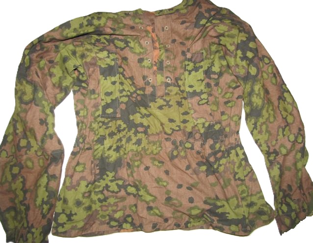 ナチスドイツ軍　武装SSタイプ1オークA迷彩スモック　レプリカ