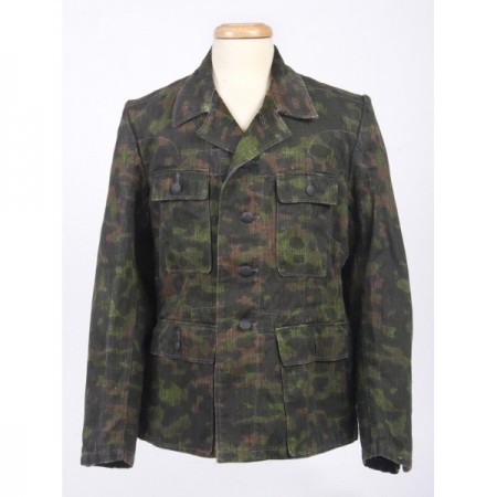 ナチス軍服バードエッジHBT迷彩ジャケット上下セット、アメリカ製、サバゲー用品