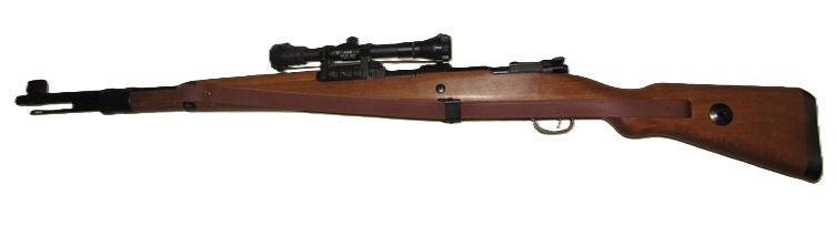 タナカ製　98kフロンガスガン、スコープ付き　ナチスドイツ軍　