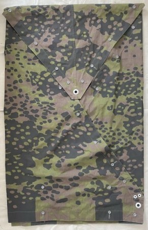 ナチスドイツ軍　プレーンツリー　ポンチョ