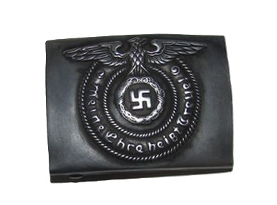 ナチスドイツ軍　武装SSバックル　アスマン社刻印有り　レプリカ