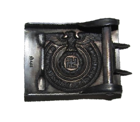 ナチスドイツ軍　武装SSバックル　アスマン社刻印有り　レプリカ