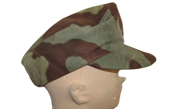 ナチスドイツ軍武装SSイタリヤ生地M43キャップ、ミハエル・ヤンケ社製　製造中止品