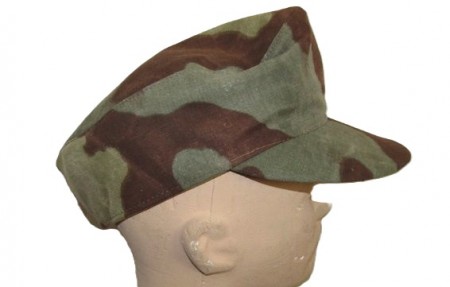 ナチスドイツ軍武装SSイタリヤ生地M43キャップ、ミハエル・ヤンケ社製　製造中止品