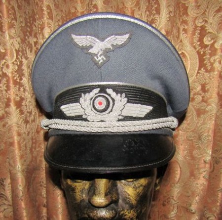 新作グッ ＢＷドイツ軍/連邦軍＊空軍・将校/尉官制帽＊５８ｃｍ（実物 