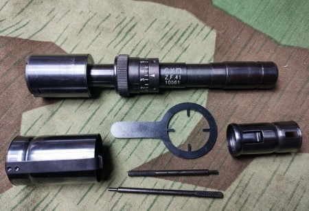 ナチスドイツ軍　ZF41スコープ　レプリカ　工具付き